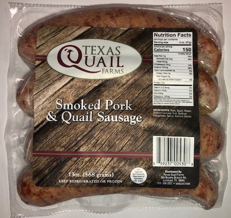 Original Pork and Quail Sausage
