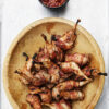 Bacon-wrapped Quail Leg & Thigh