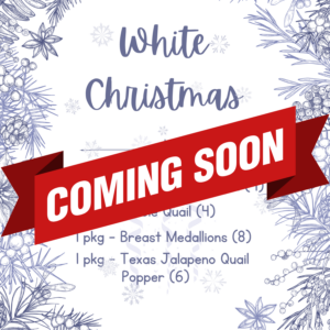 White Christmas Holiday Box