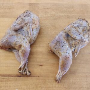 Pre-Seasoned Whole Quail